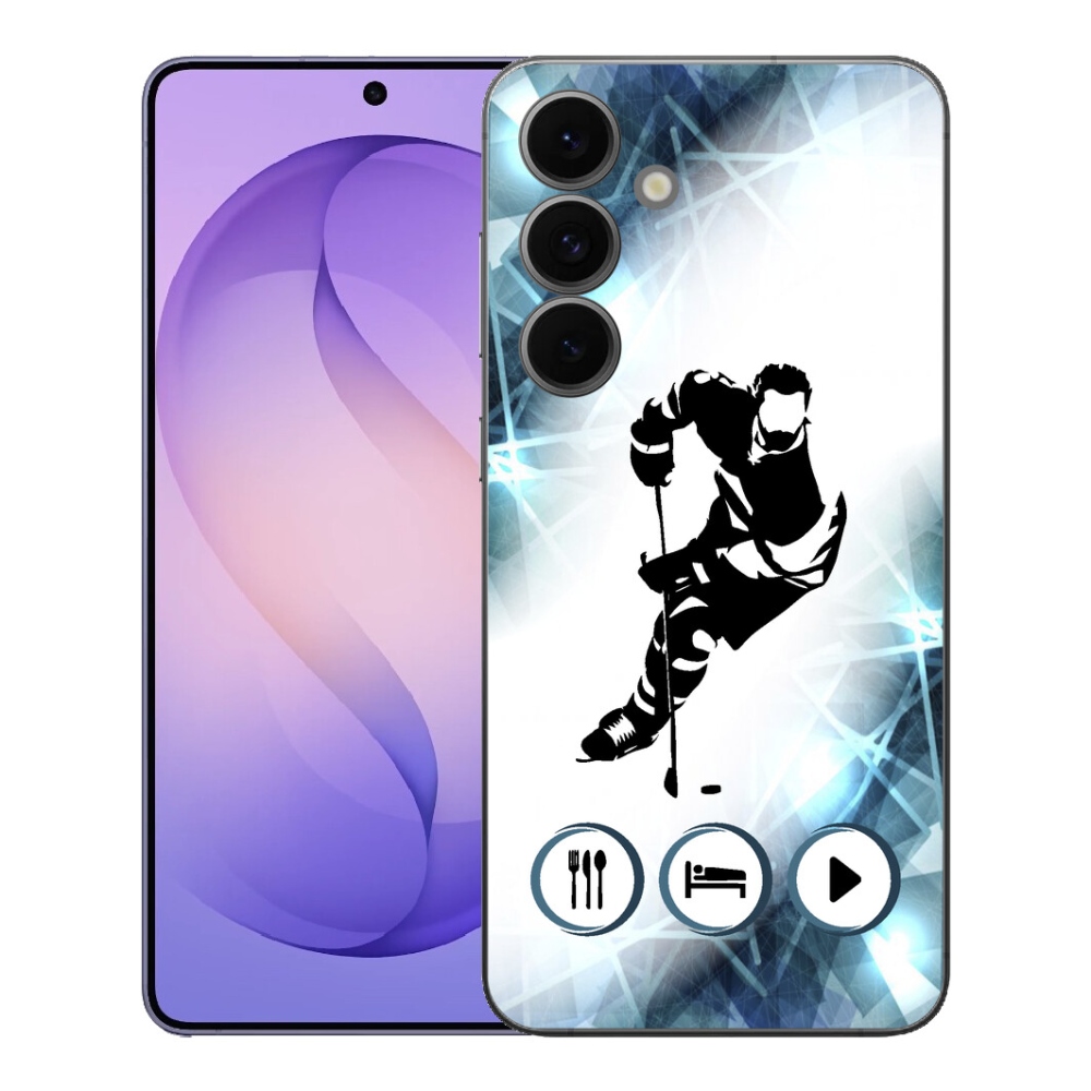 Gelový kryt mmCase na Samsung Galaxy S26 FE - hokej 1