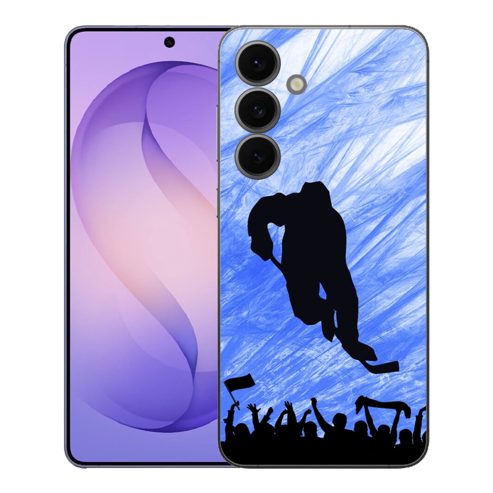 Gelový kryt mmCase na Samsung Galaxy S26 FE - hokejový hráč