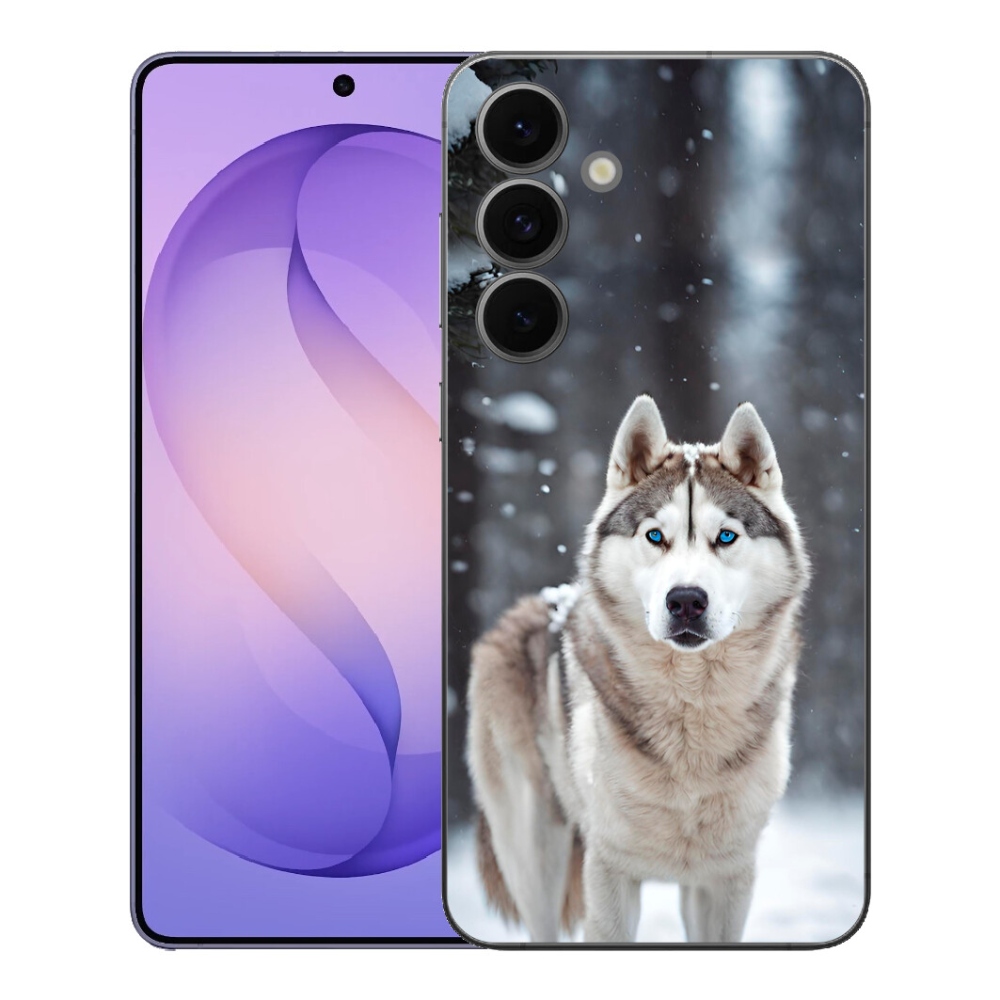 Gelový kryt mmCase na Samsung Galaxy S26 FE - husky 2