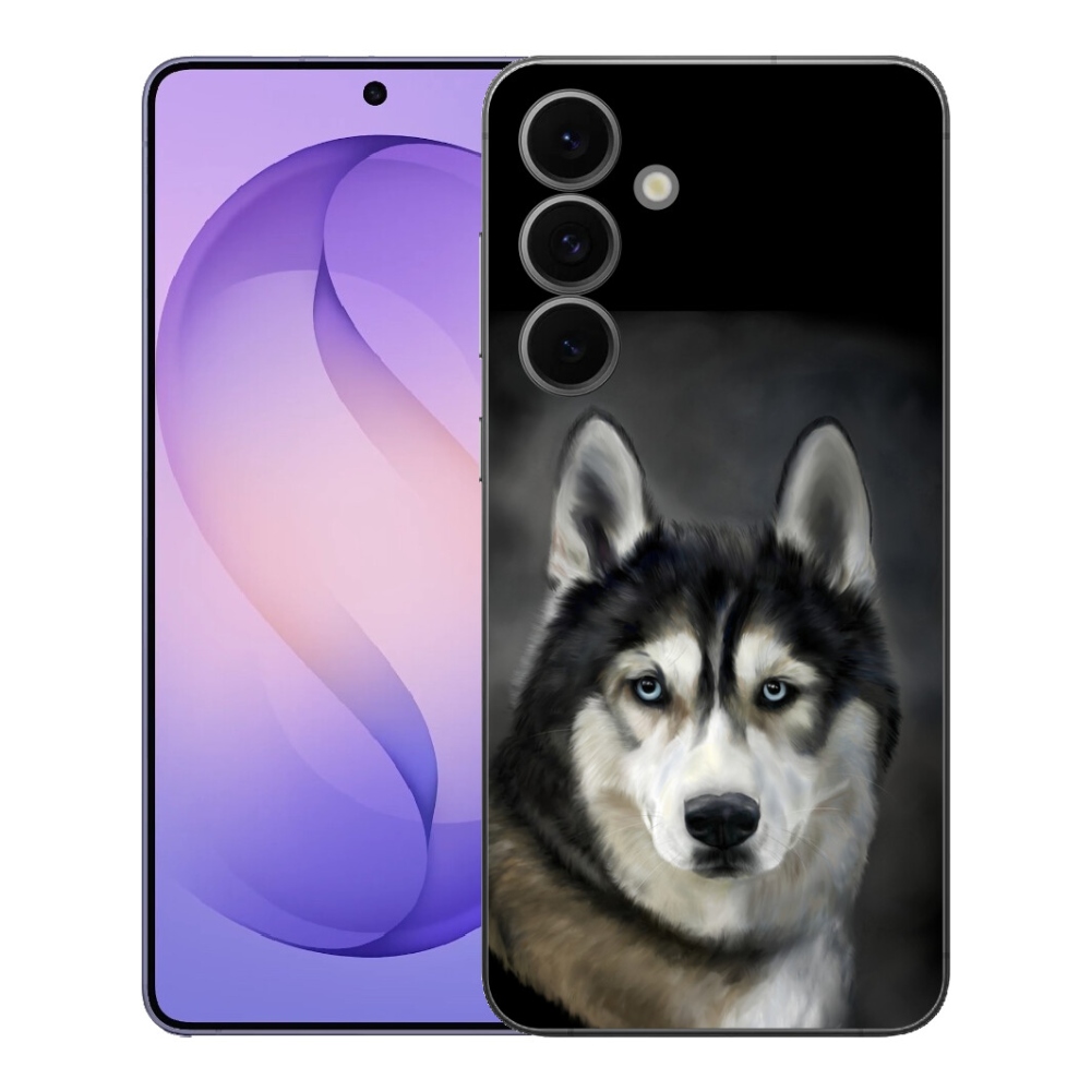 Gelový kryt mmCase na Samsung Galaxy S26 FE - husky
