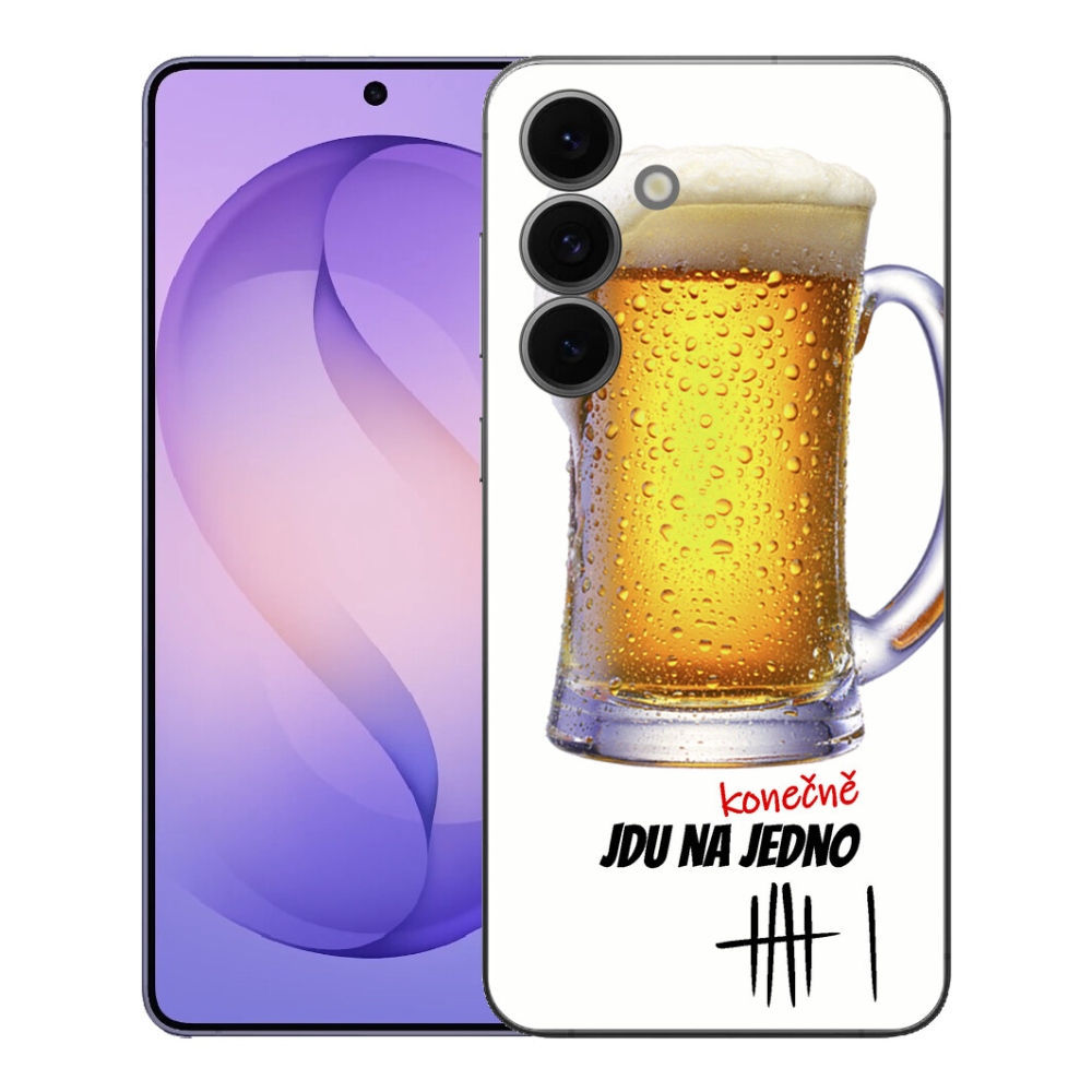 Gelový kryt mmCase na Samsung Galaxy S26 FE - jdu na jedno