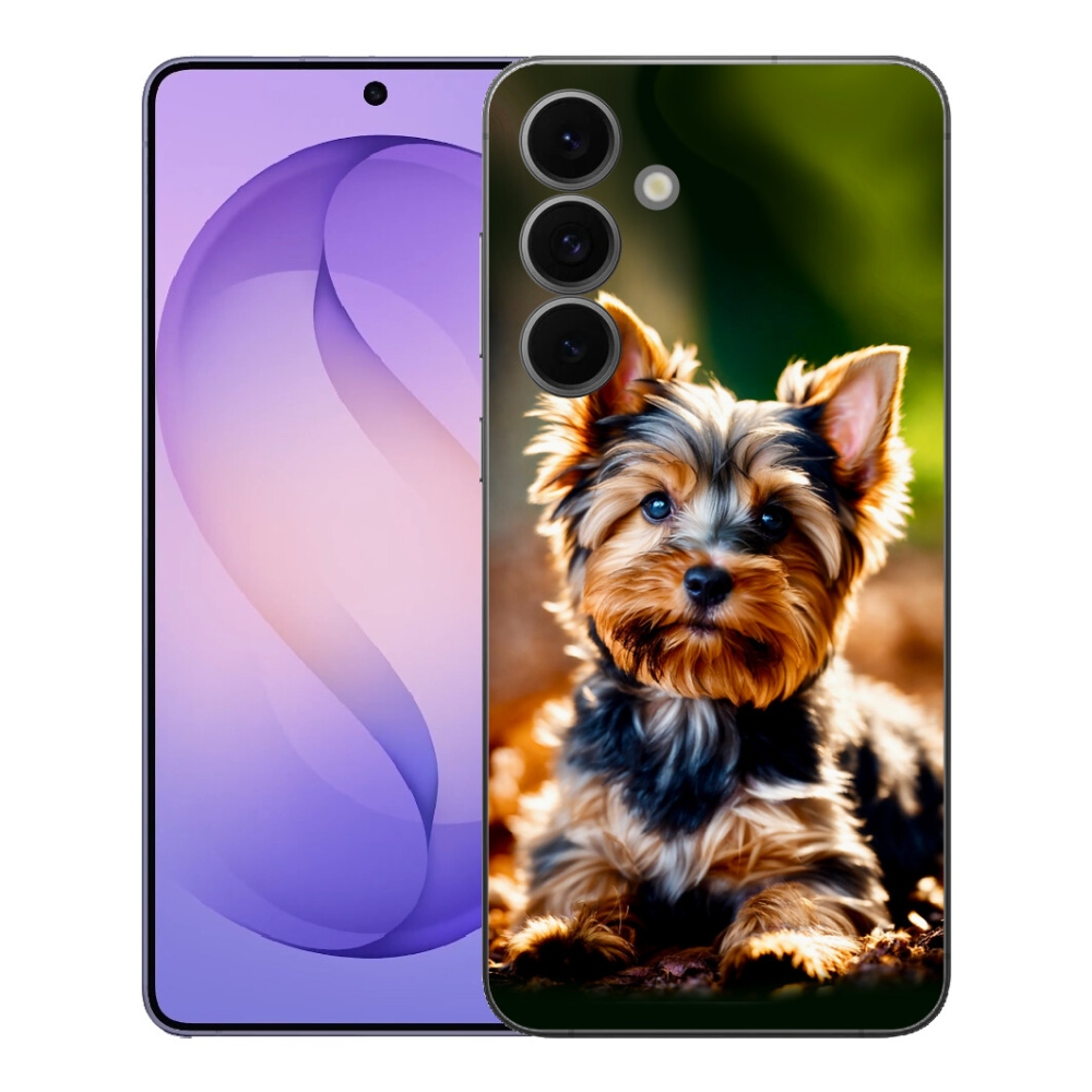 Gelový kryt mmCase na Samsung Galaxy S26 FE - jorkšír 10