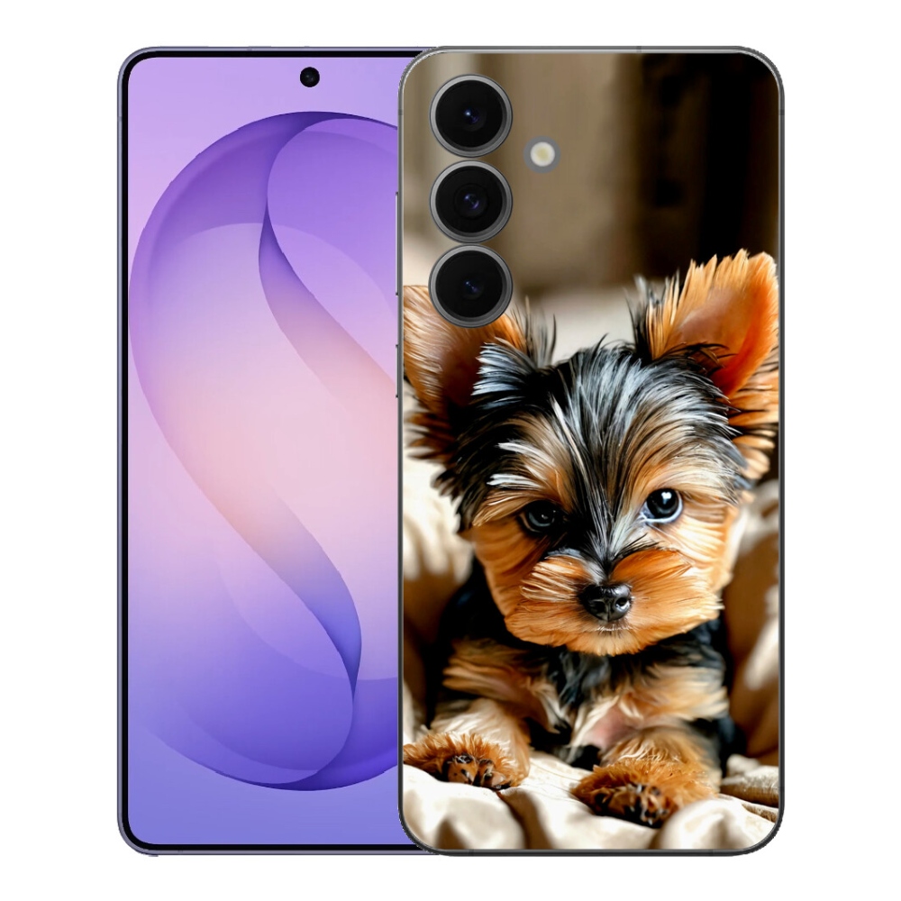 Gelový kryt mmCase na Samsung Galaxy S26 FE - jorkšír 11