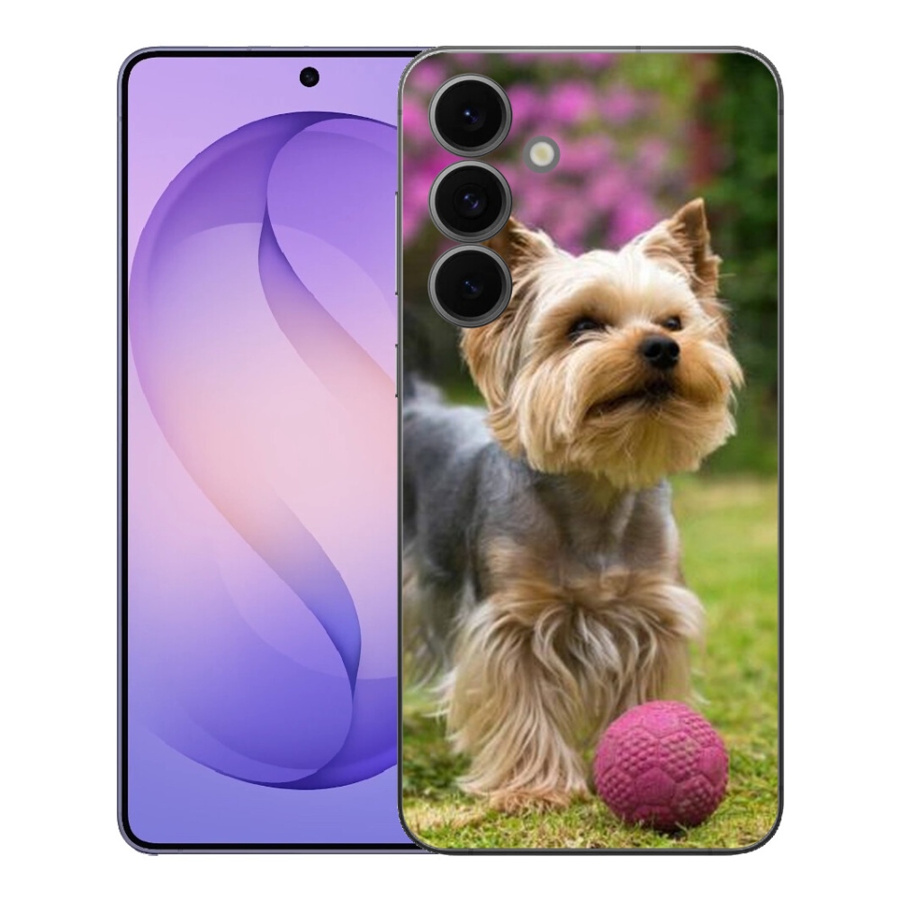 Gelový kryt mmCase na Samsung Galaxy S26 FE - jorkšír 4