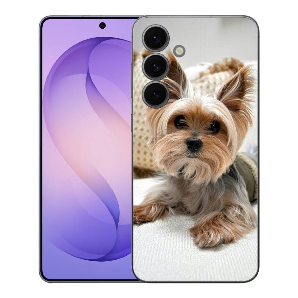 Gelový kryt mmCase na Samsung Galaxy S26 FE - jorkšír 5