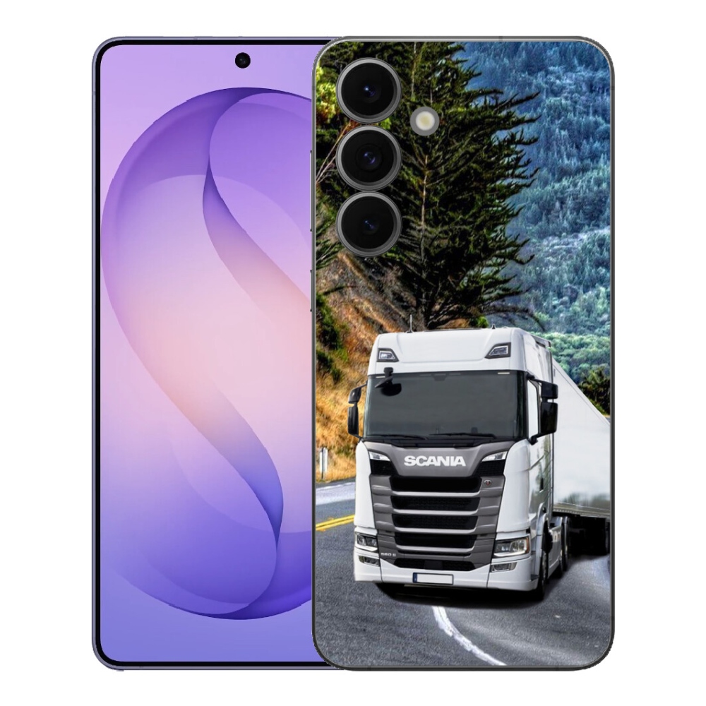 Gelový kryt mmCase na Samsung Galaxy S26 FE - kamion 1