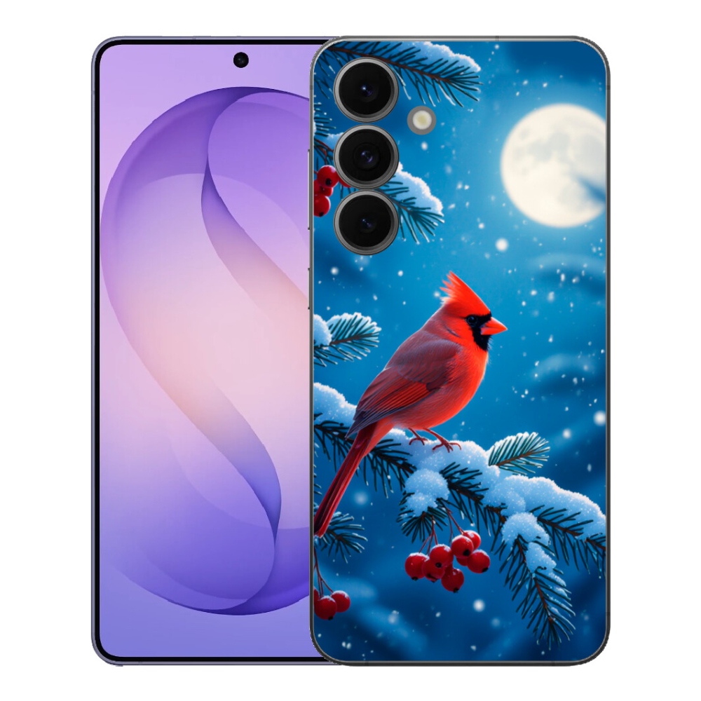 Gelový kryt mmCase na Samsung Galaxy S26 FE - kardinál červený