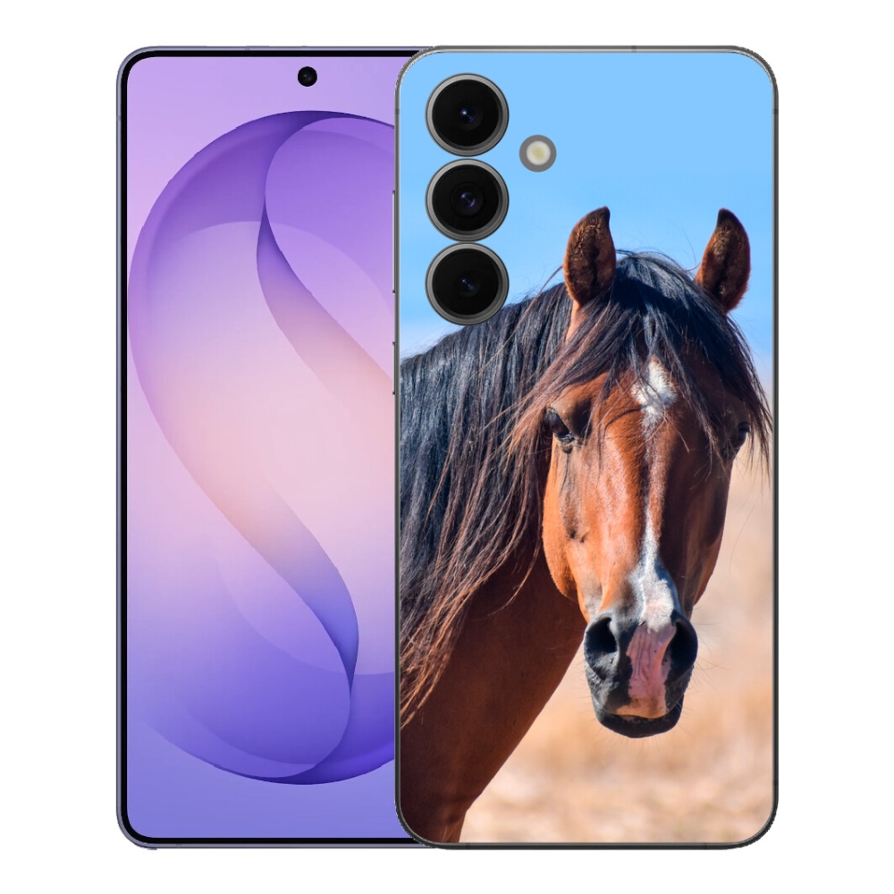 Gelový kryt mmCase na Samsung Galaxy S26 FE - klidný kůň