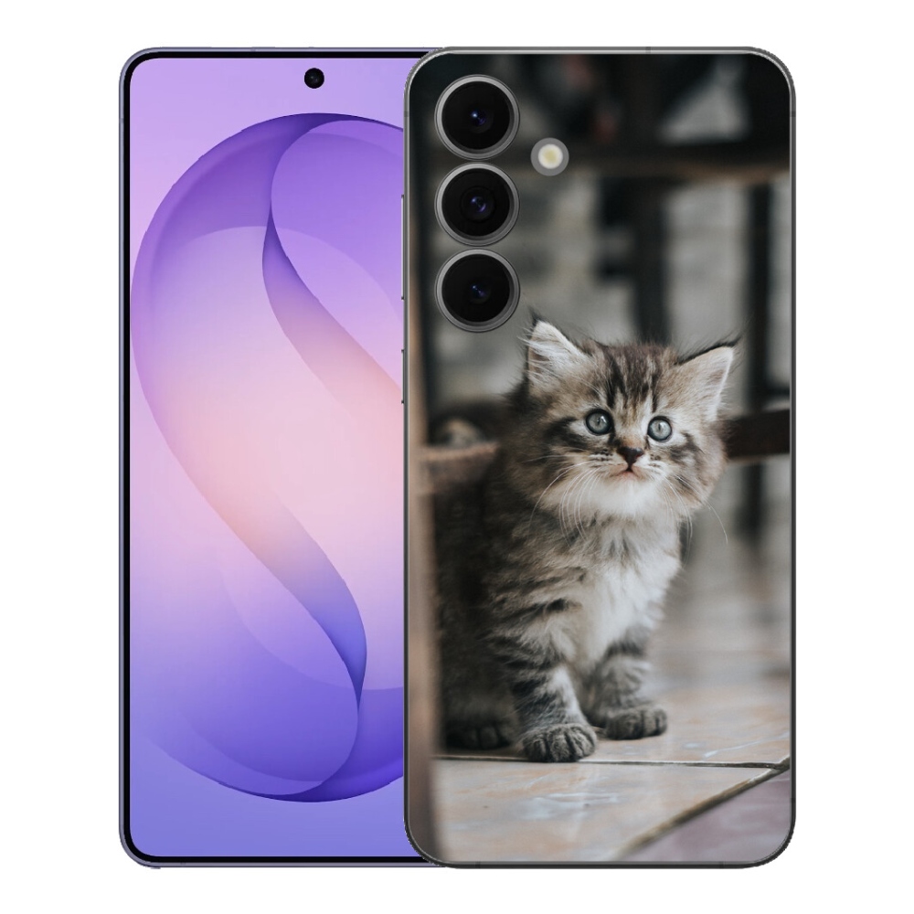 Gelový kryt mmCase na Samsung Galaxy S26 FE - koťátko