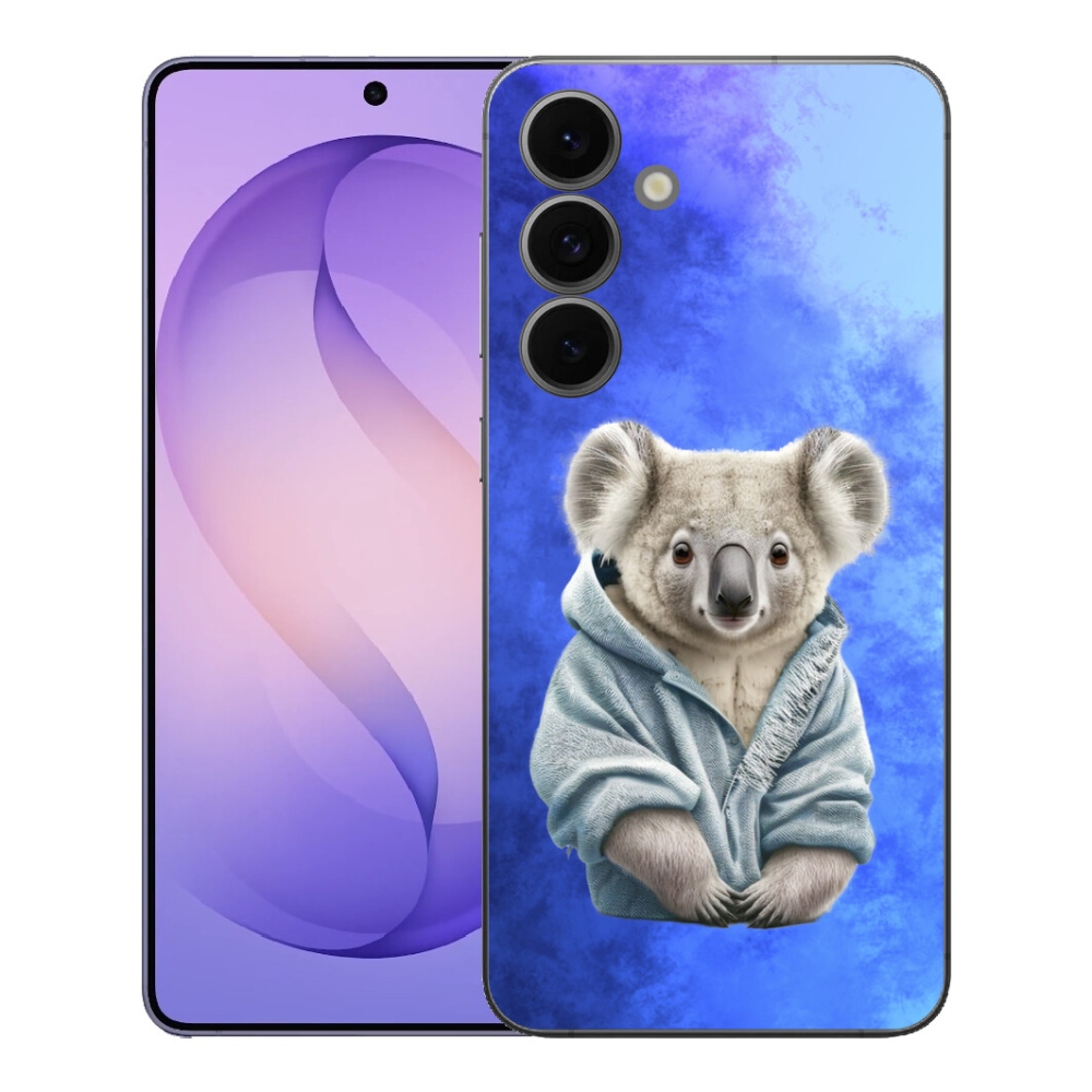 Gelový kryt mmCase na Samsung Galaxy S26 FE - koala ve svetru