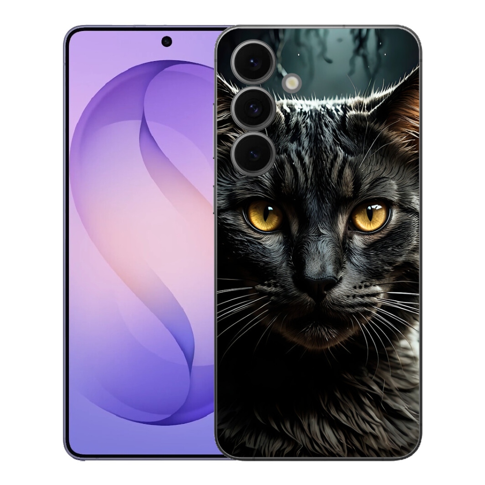 Gelový kryt mmCase na Samsung Galaxy S26 FE - kočičí pohled 3