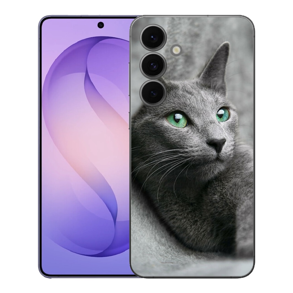 Gelový kryt mmCase na Samsung Galaxy S26 FE - kočka 2