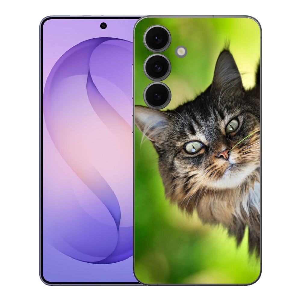 Gelový kryt mmCase na Samsung Galaxy S26 FE - kočka 3