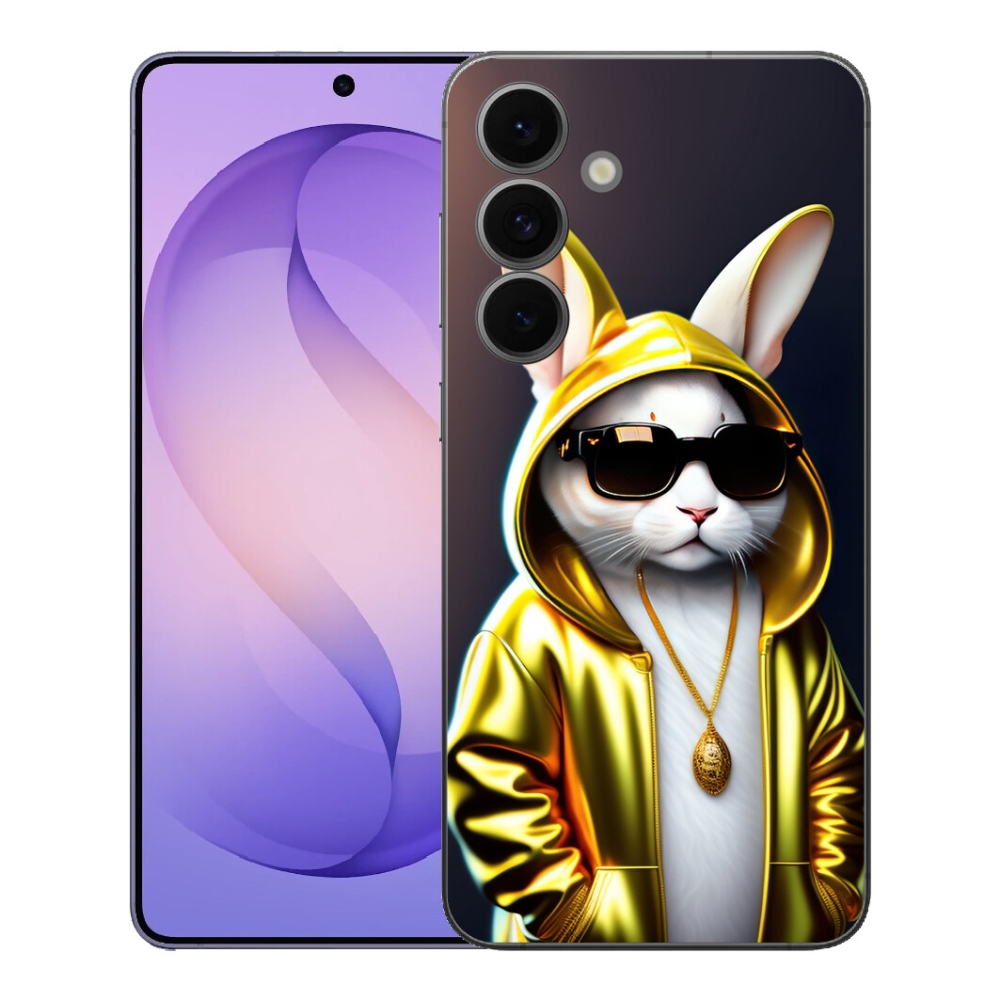 Gelový kryt mmCase na Samsung Galaxy S26 FE - kočka boss