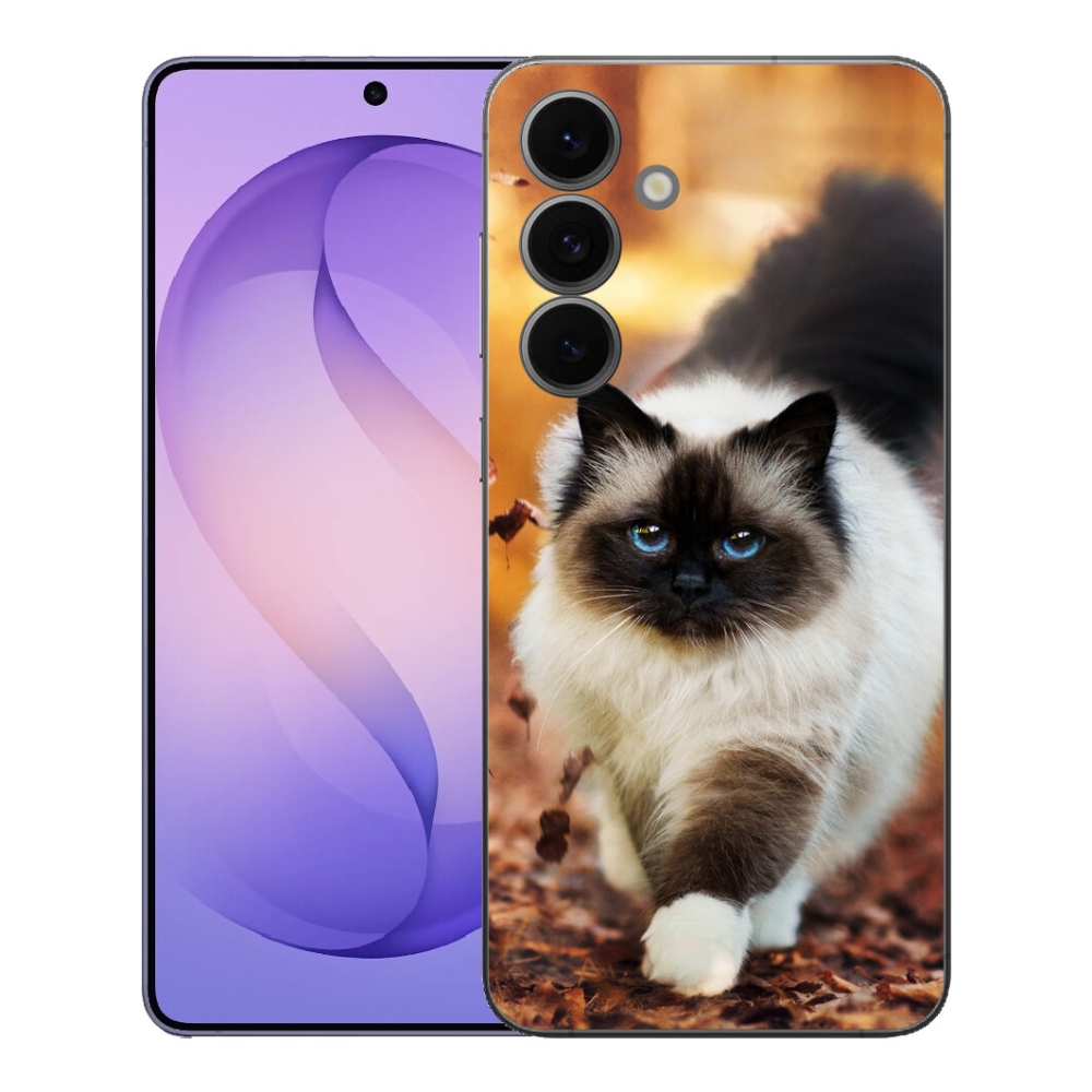 Gelový kryt mmCase na Samsung Galaxy S26 FE - kočka