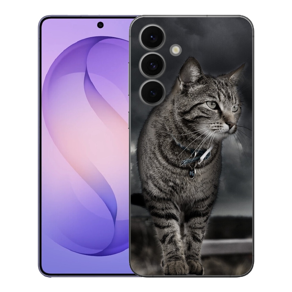 Gelový kryt mmCase na Samsung Galaxy S26 FE - kočka
