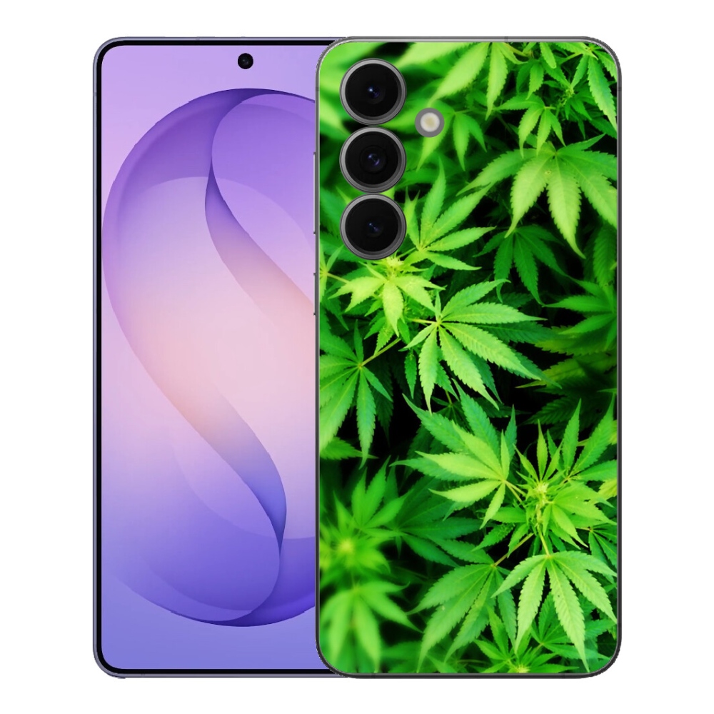 Gelový kryt mmCase na Samsung Galaxy S26 FE - konopí 3