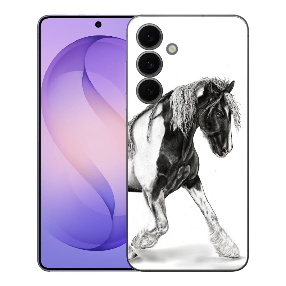 Gelový kryt mmCase na Samsung Galaxy S26 FE - kůň