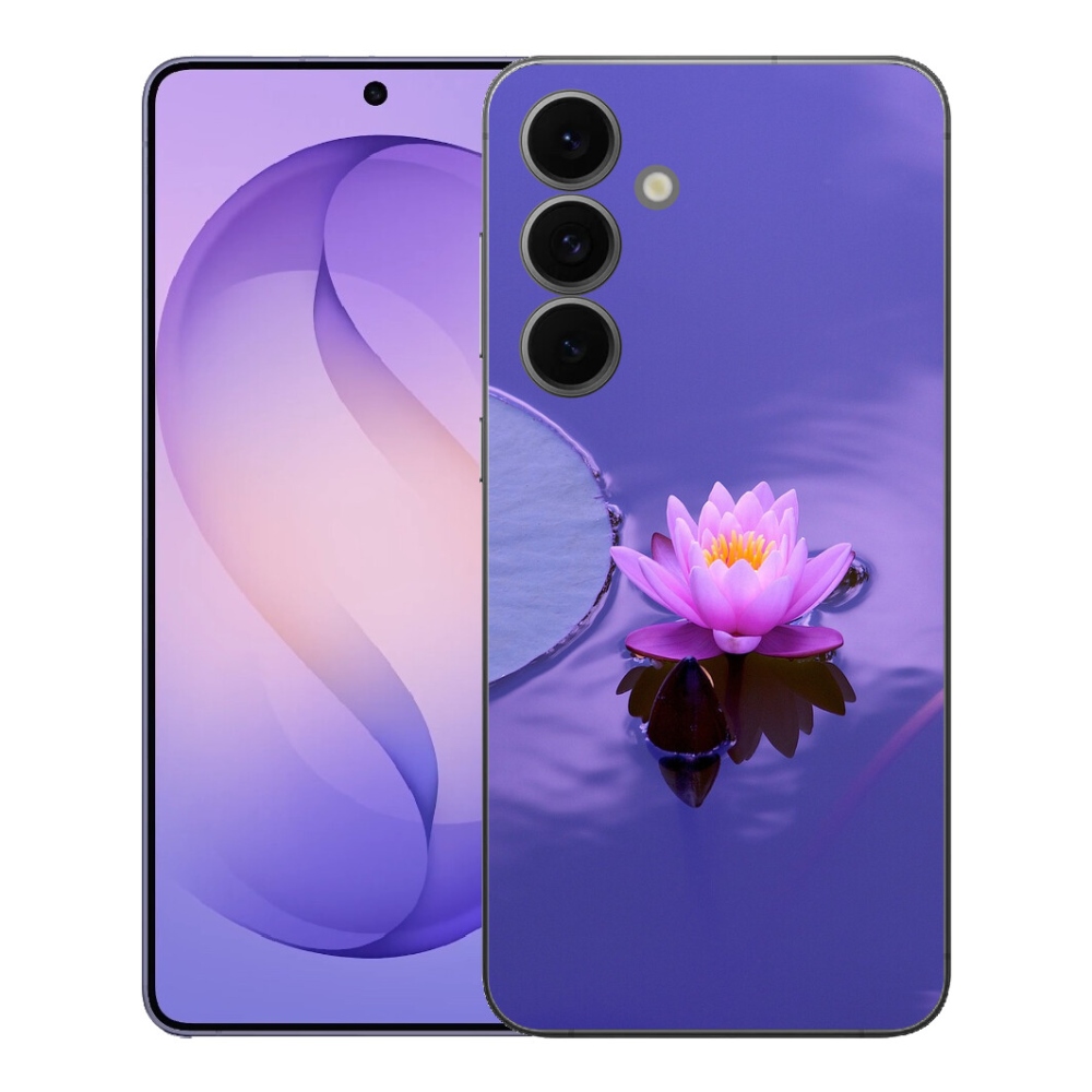 Gelový kryt mmCase na Samsung Galaxy S26 FE - květ na hladině