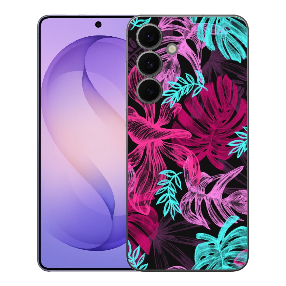Gelový kryt mmCase na Samsung Galaxy S26 FE - květiny 1