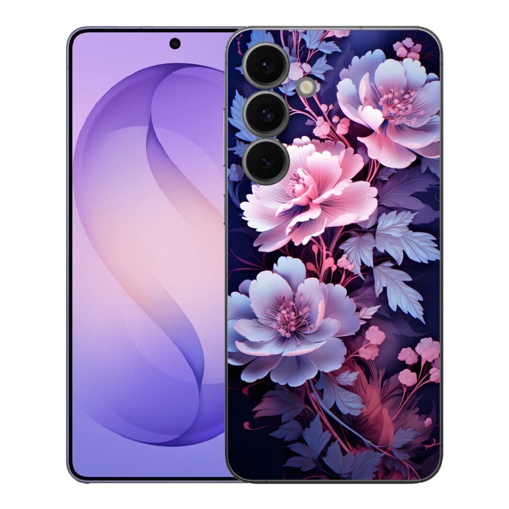 Gelový kryt mmCase na Samsung Galaxy S26 FE - květiny 11