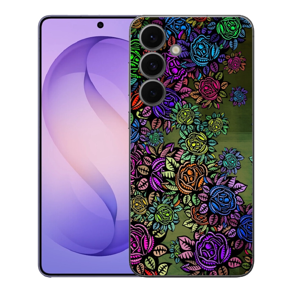 Gelový kryt mmCase na Samsung Galaxy S26 FE - květiny 6