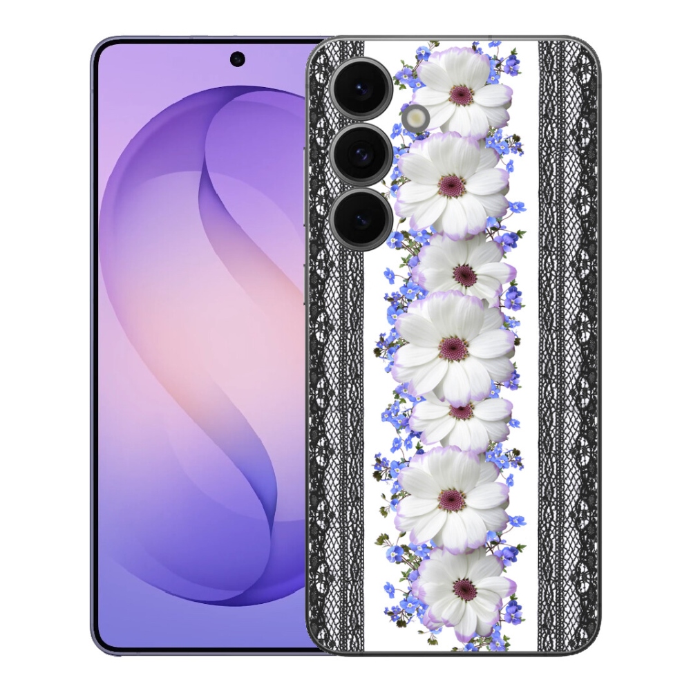 Gelový kryt mmCase na Samsung Galaxy S26 FE - květiny 8
