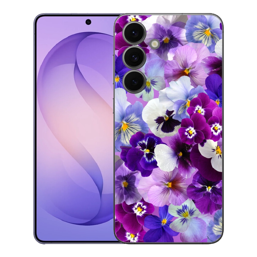 Gelový kryt mmCase na Samsung Galaxy S26 FE - květiny 9