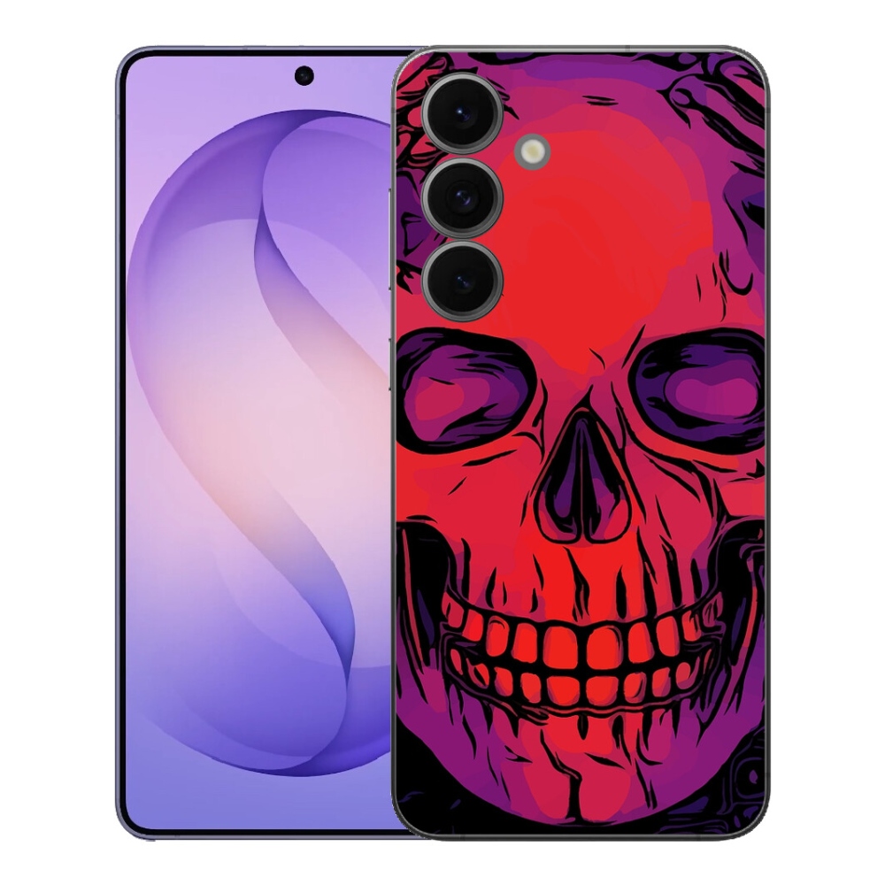 Gelový kryt mmCase na Samsung Galaxy S26 FE - lebka