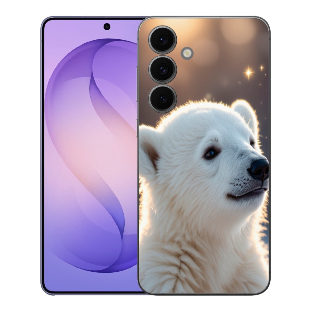 Gelový kryt mmCase na Samsung Galaxy S26 FE - lední medvěd
