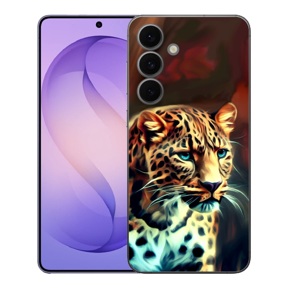 Gelový kryt mmCase na Samsung Galaxy S26 FE - leopard