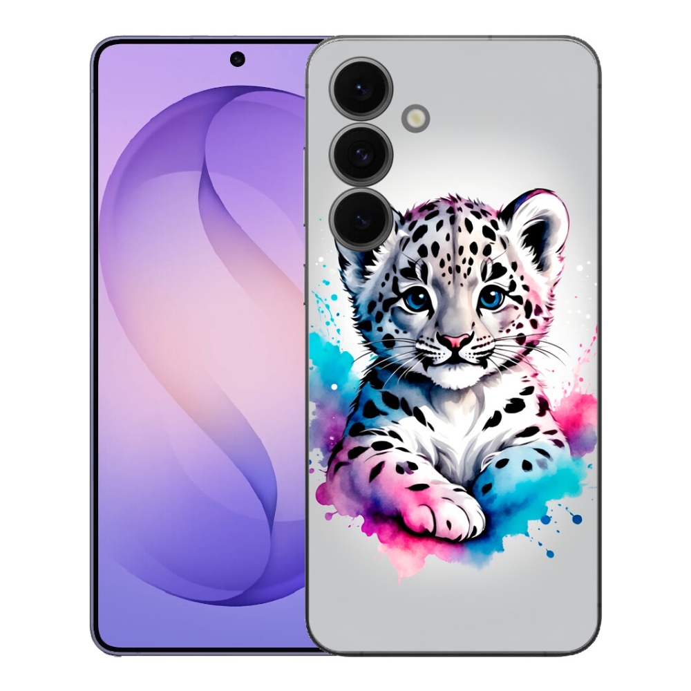 Gelový kryt mmCase na Samsung Galaxy S26 FE - levhartí mládě