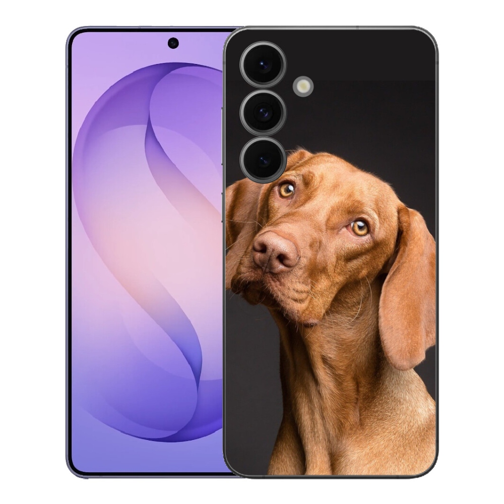Gelový kryt mmCase na Samsung Galaxy S26 FE - maďarský ohař