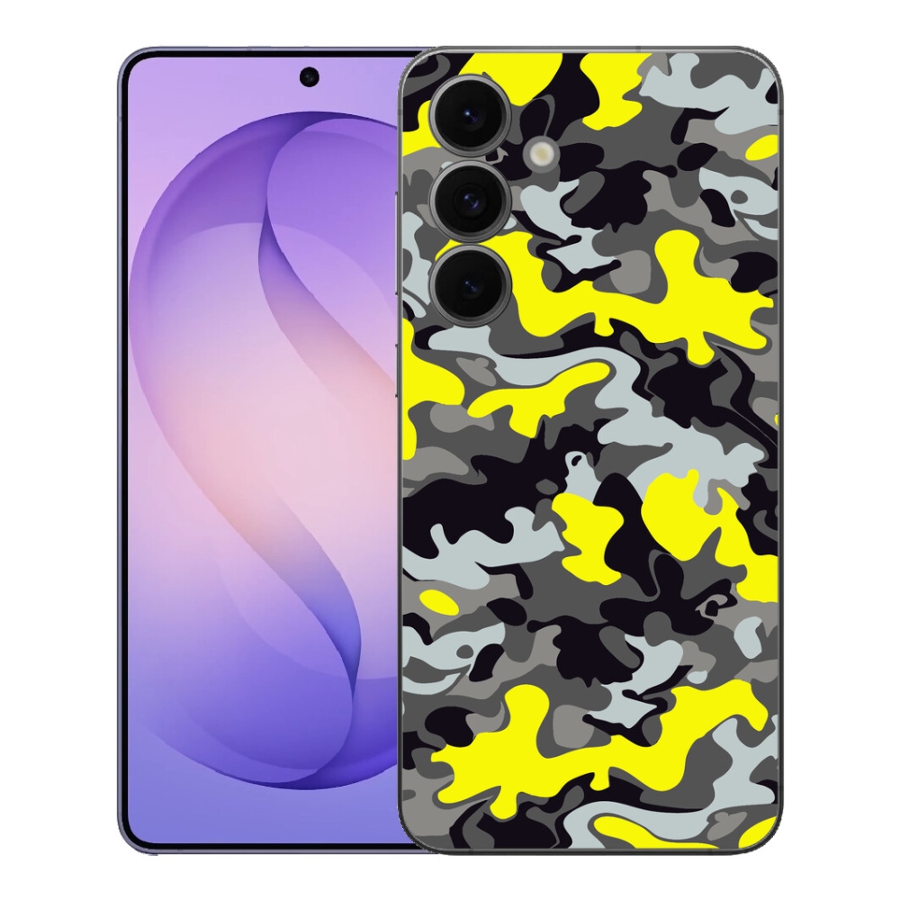 Gelový kryt mmCase na Samsung Galaxy S26 FE - maskáčový vzor 6
