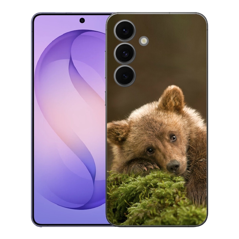 Gelový kryt mmCase na Samsung Galaxy S26 FE - medvěd