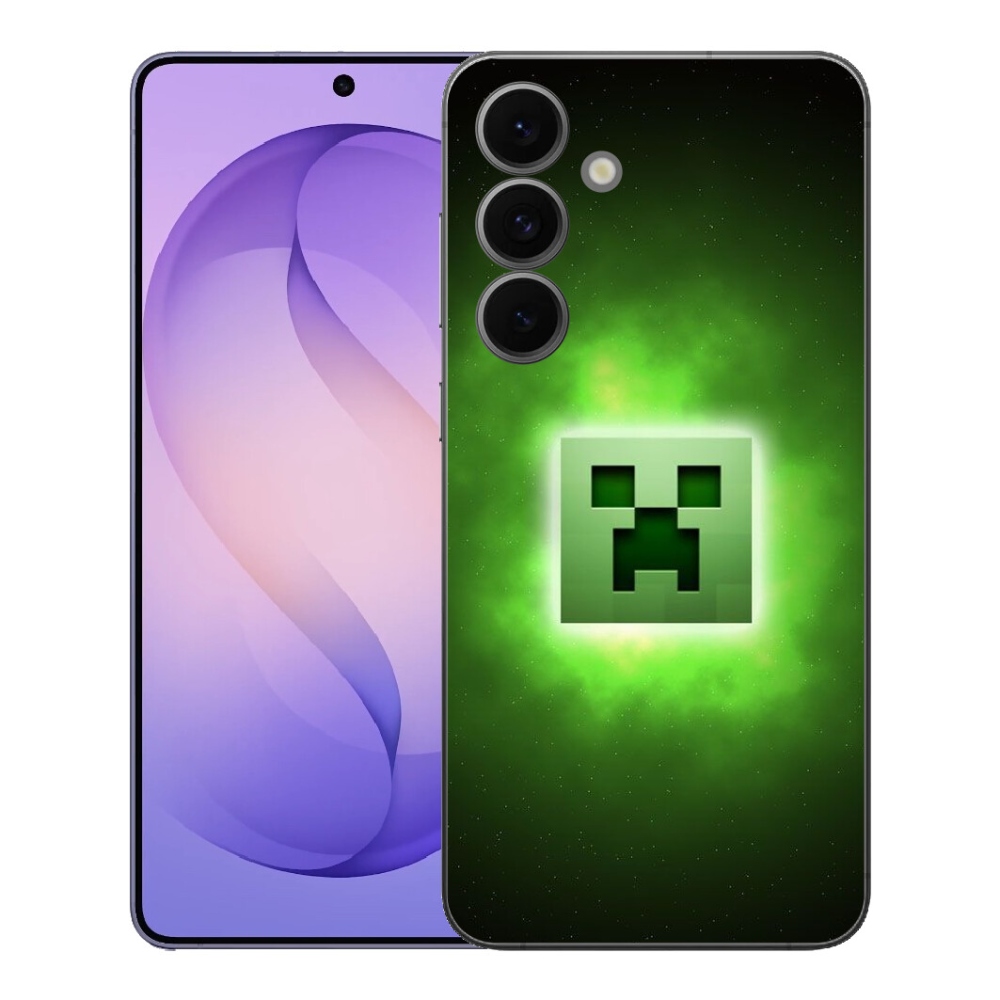 Gelový kryt mmCase na Samsung Galaxy S26 FE - minecraft