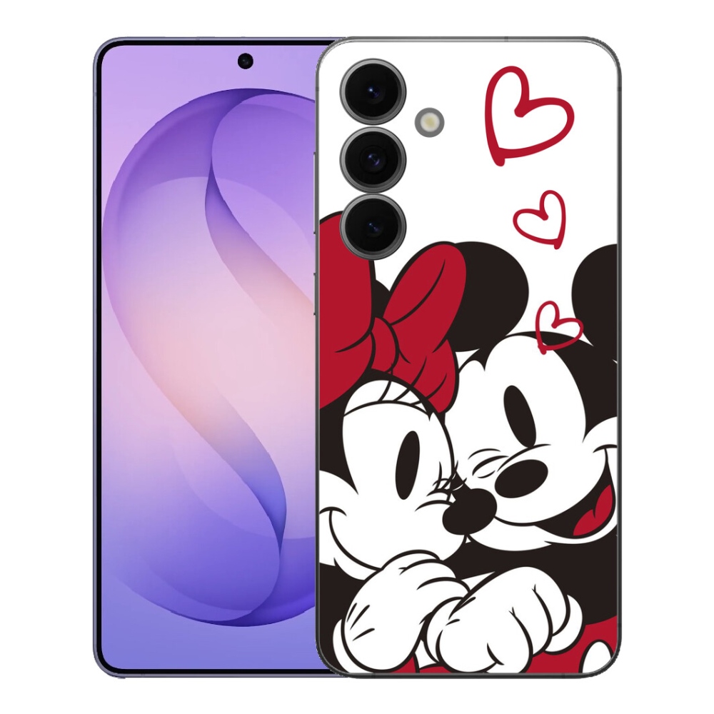Gelový kryt mmCase na Samsung Galaxy S26 FE - minnie a mickey