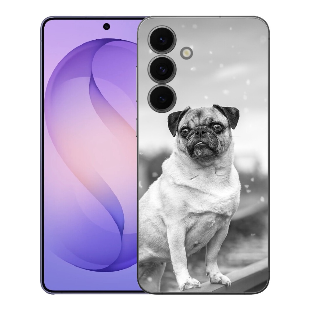 Gelový kryt mmCase na Samsung Galaxy S26 FE - mops