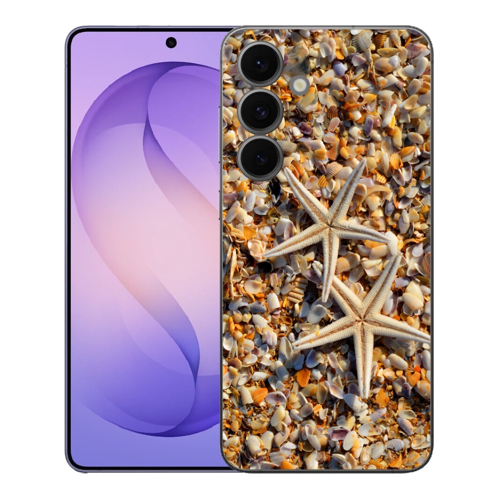 Gelový kryt mmCase na Samsung Galaxy S26 FE - mořské hvězdice