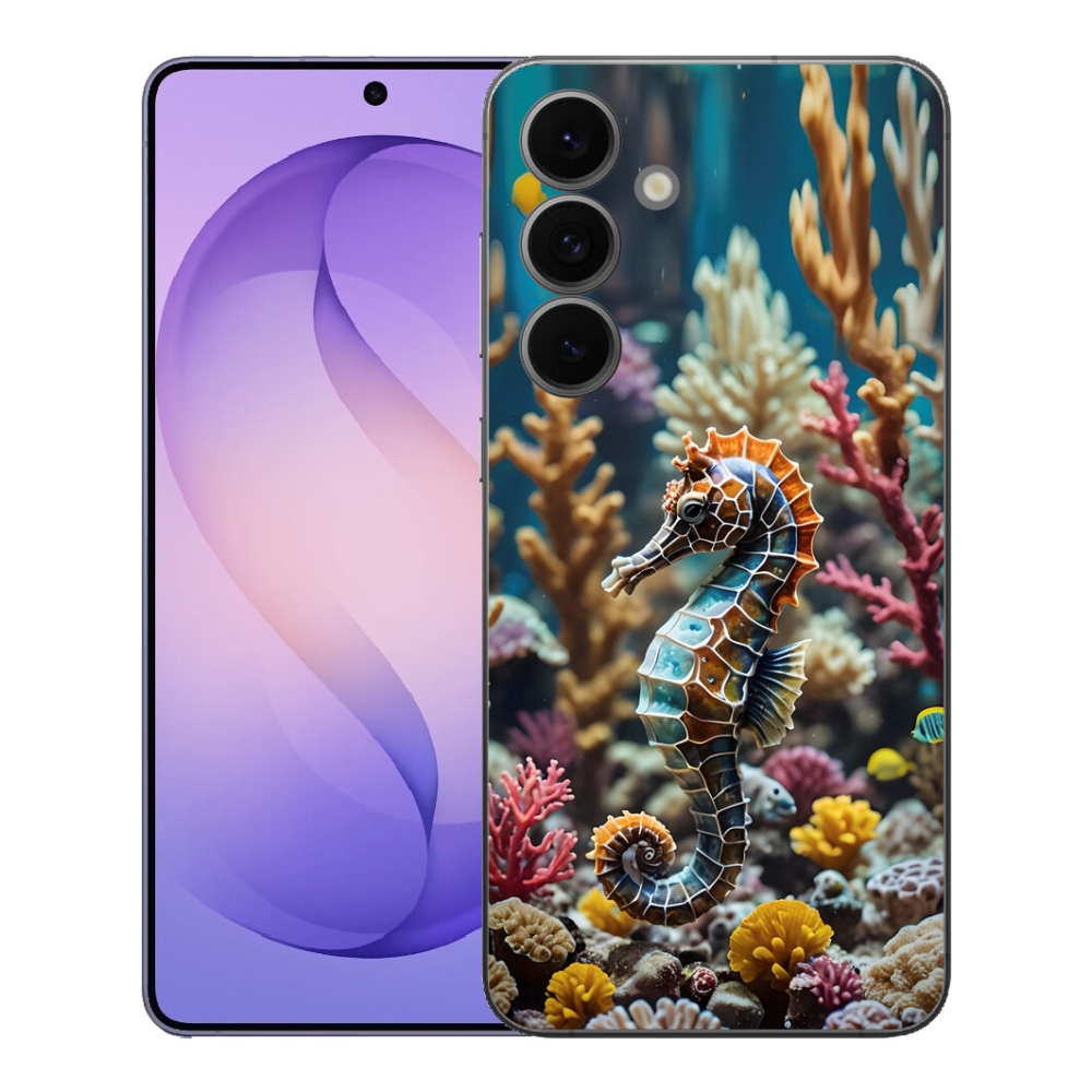 Gelový kryt mmCase na Samsung Galaxy S26 FE - mořský koník 2