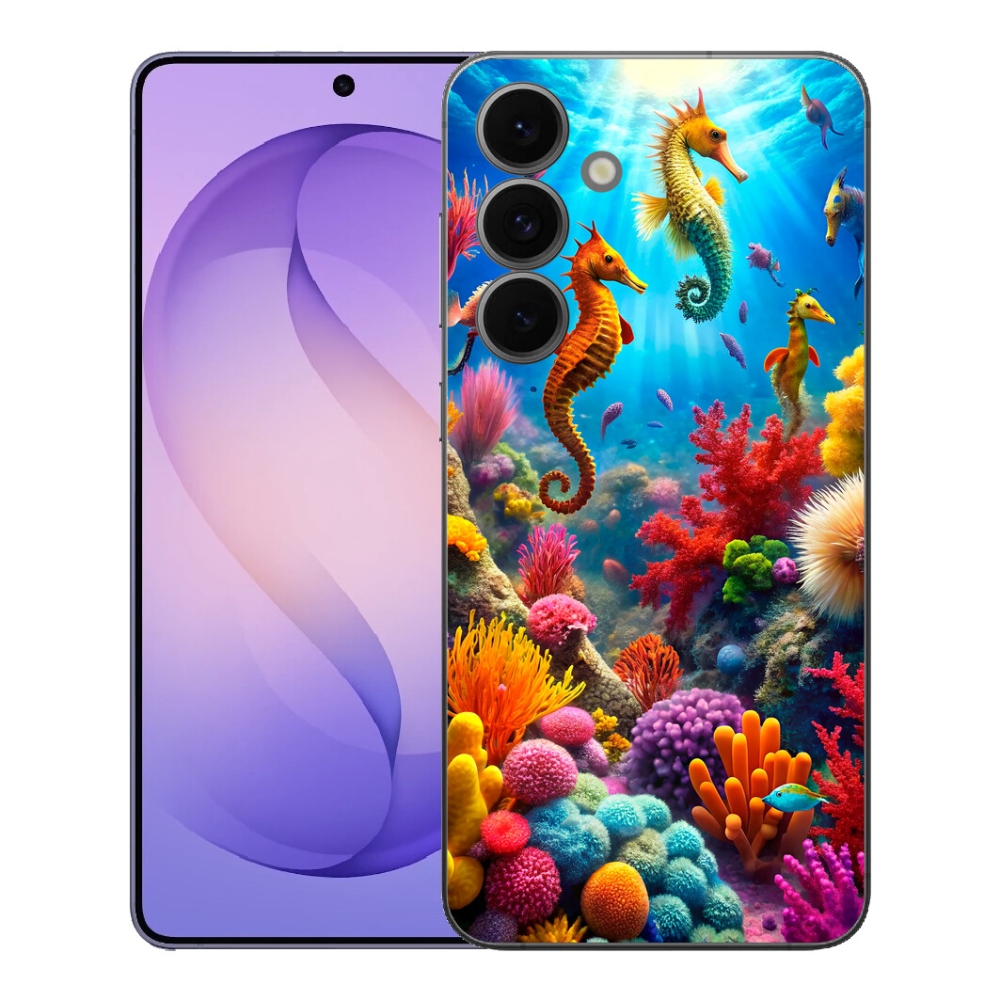 Gelový kryt mmCase na Samsung Galaxy S26 FE - mořský svět 3