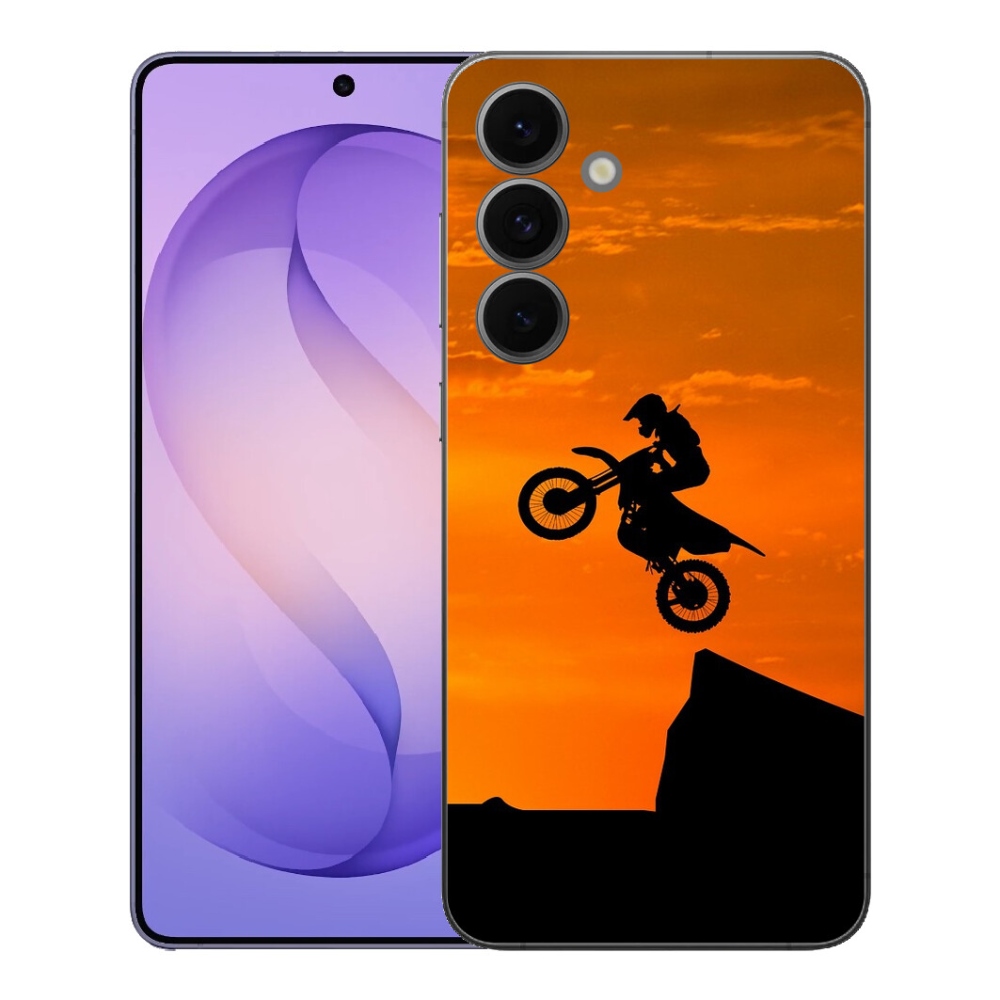 Gelový kryt mmCase na Samsung Galaxy S26 FE - motocross