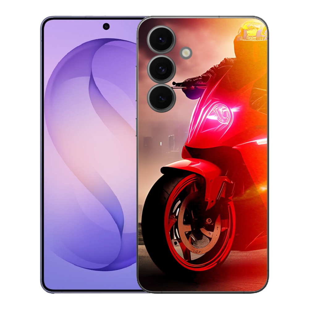 Gelový kryt mmCase na Samsung Galaxy S26 FE - motorka