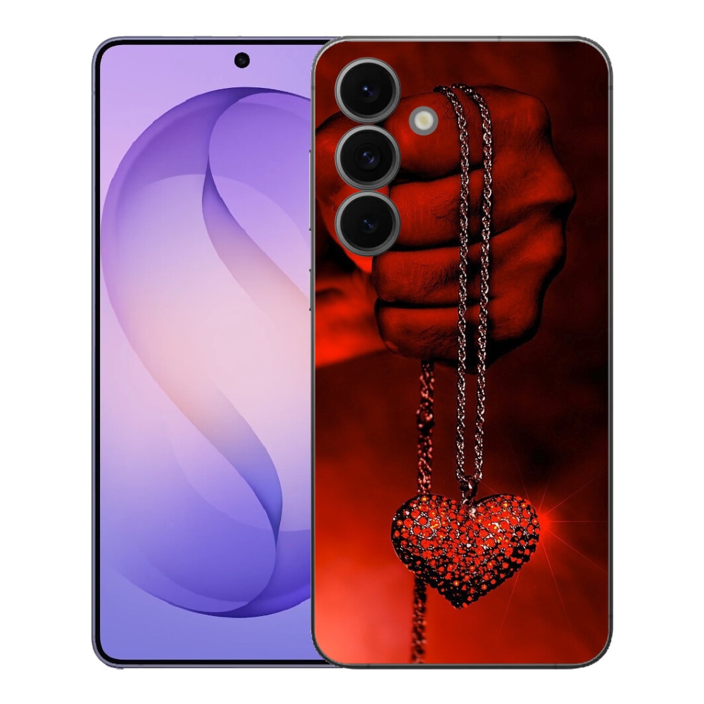 Gelový kryt mmCase na Samsung Galaxy S26 FE - náhrdelník