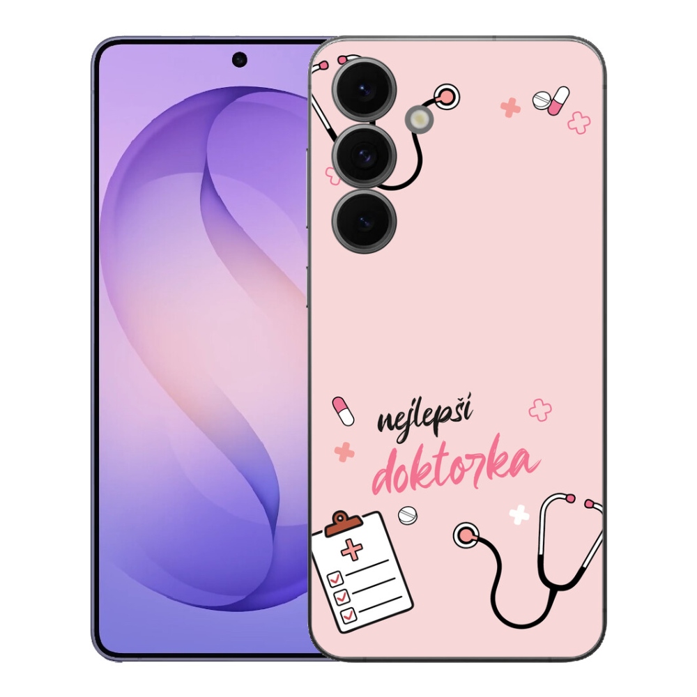 Gelový kryt mmCase na Samsung Galaxy S26 FE - nejlepší doktorka