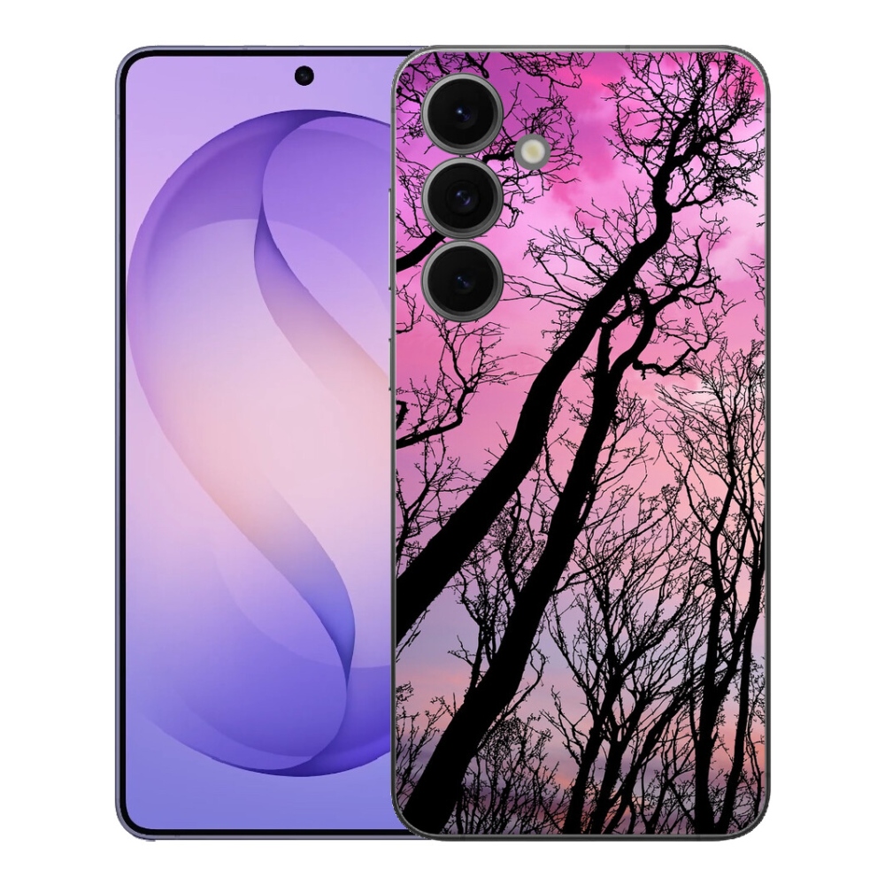 Gelový kryt mmCase na Samsung Galaxy S26 FE - opadané stromy