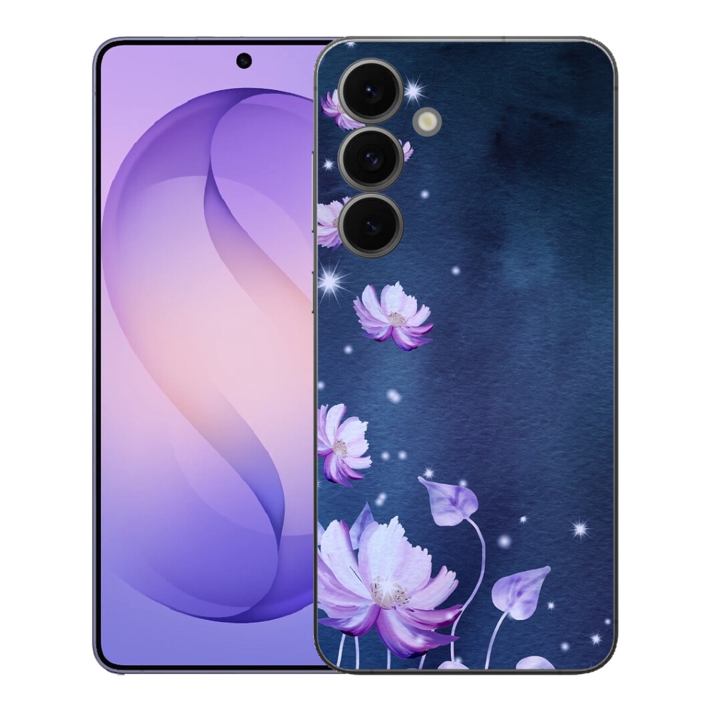 Gelový kryt mmCase na Samsung Galaxy S26 FE - padající květy