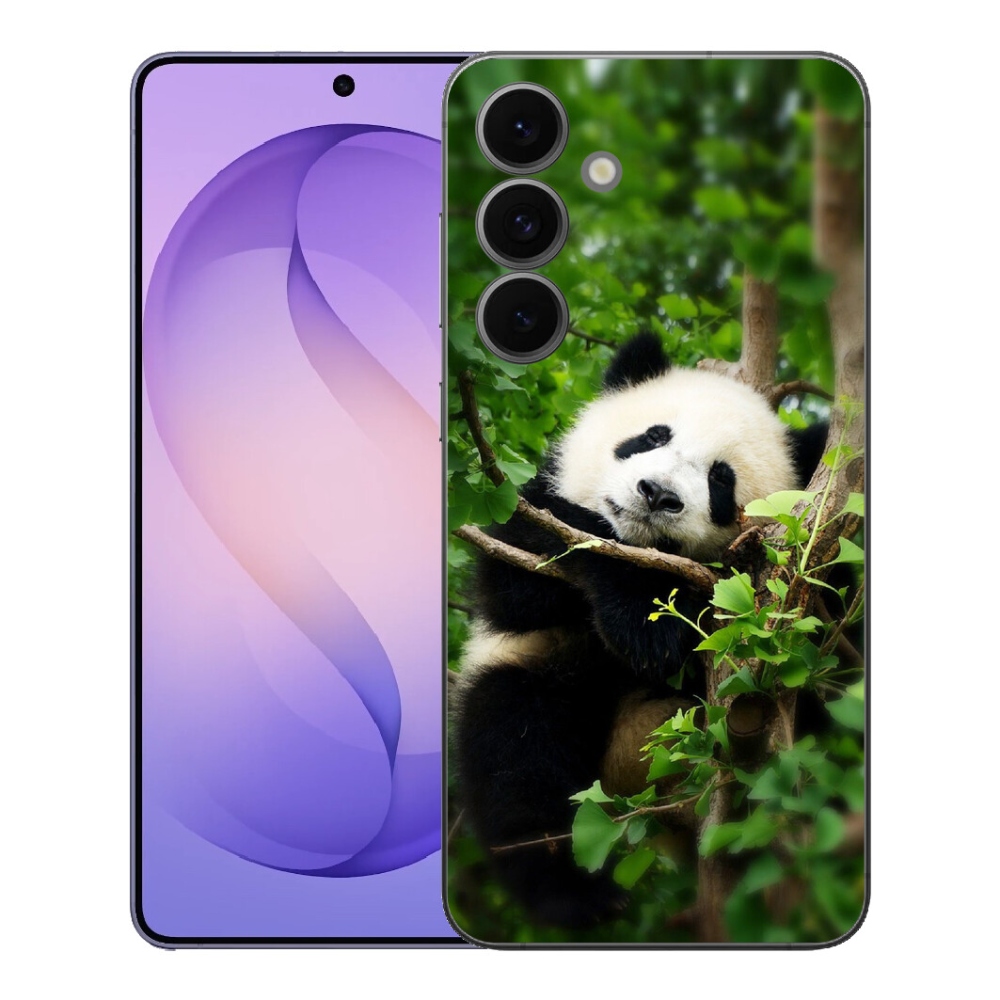 Gelový kryt mmCase na Samsung Galaxy S26 FE - panda