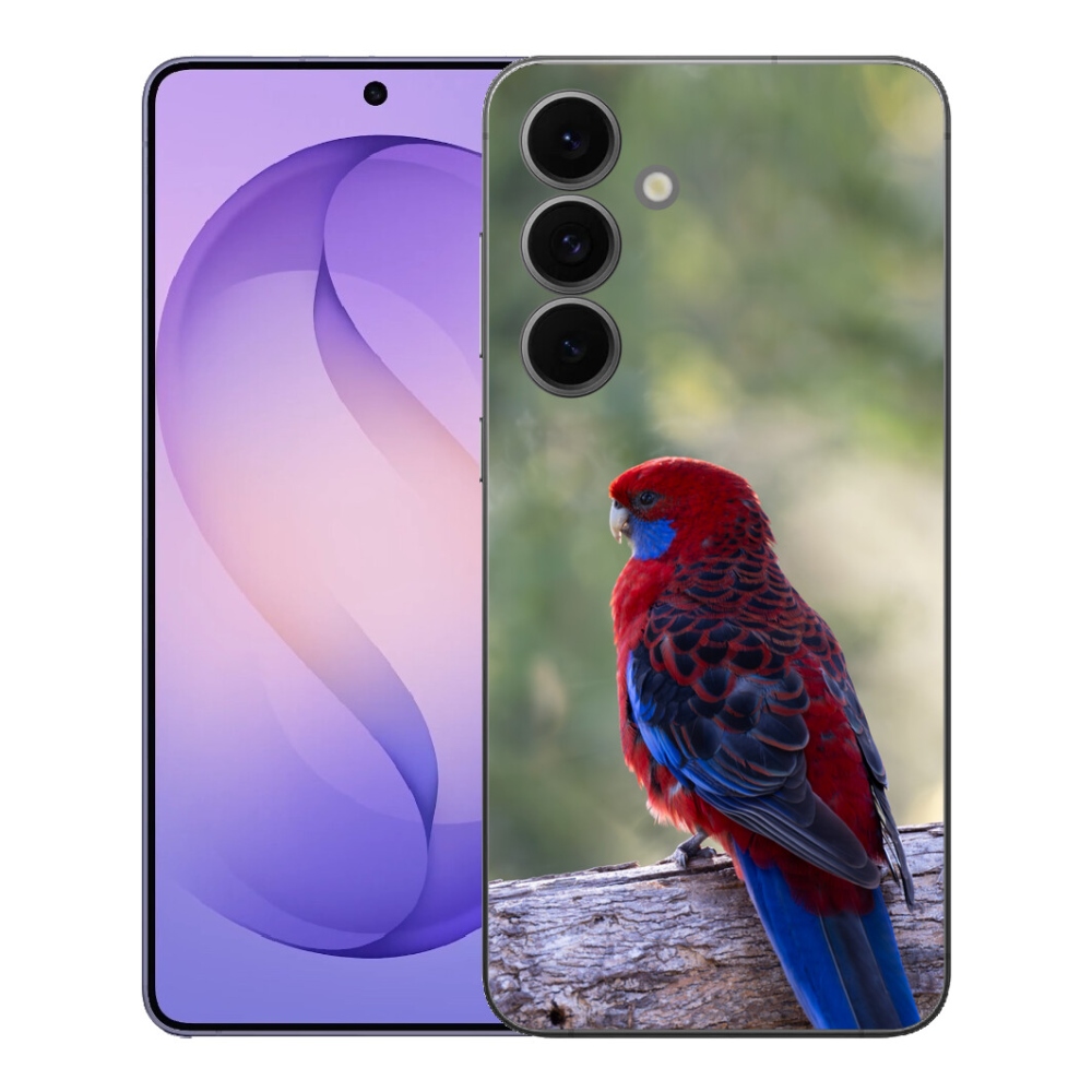 Gelový kryt mmCase na Samsung Galaxy S26 FE - papoušek rosela