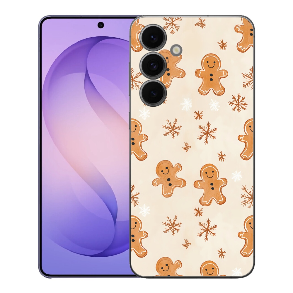 Gelový kryt mmCase na Samsung Galaxy S26 FE - perníčkový motiv 3